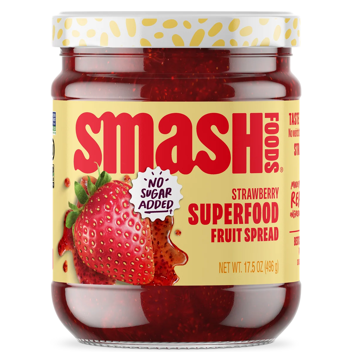 Smash Strawberry family-size jar