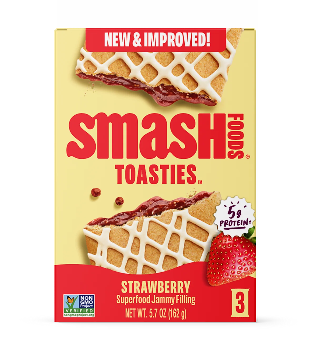 Smash Toasties strawberry box